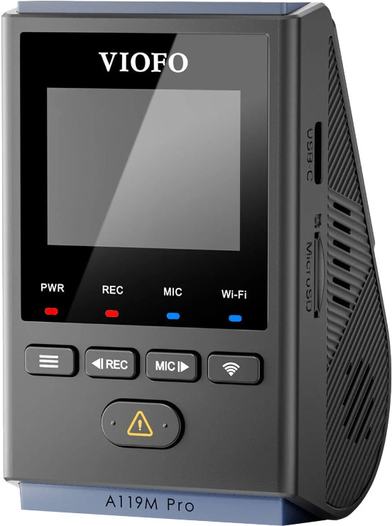 Viofo A119M Pro 4K Wifi GPS linkerkant