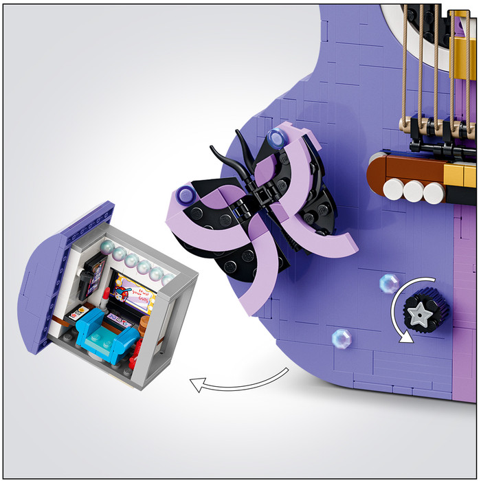 LEGO Editions Olivia Rodrigo's Dubbele Gitaar 43031 detail