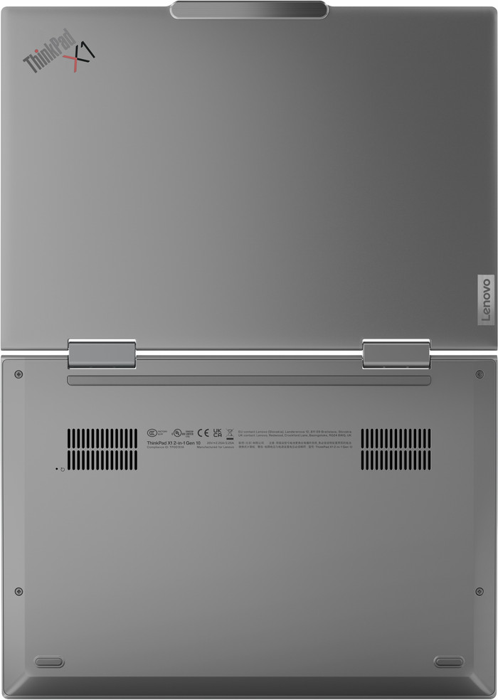 Lenovo ThinkPad X1 2-in-1 G10 (Intel) Copilot+ PC - 21NU003MMH QWERTY achterkant