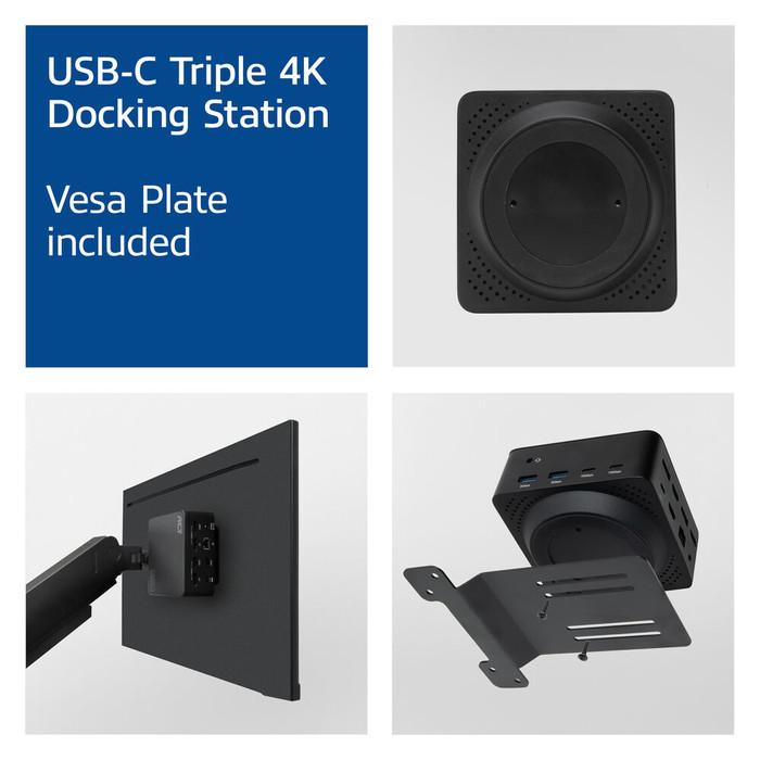 ACT USB-C Triple 4K DisplayLink Docking Station visual supplier