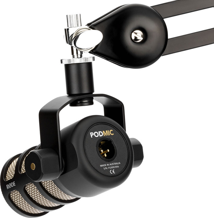 RØDE PodMic Black back
