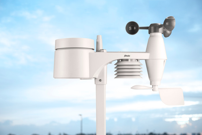 Alecto WS-4800 product in gebruik