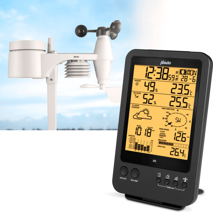 Alecto WS-4700 product in use