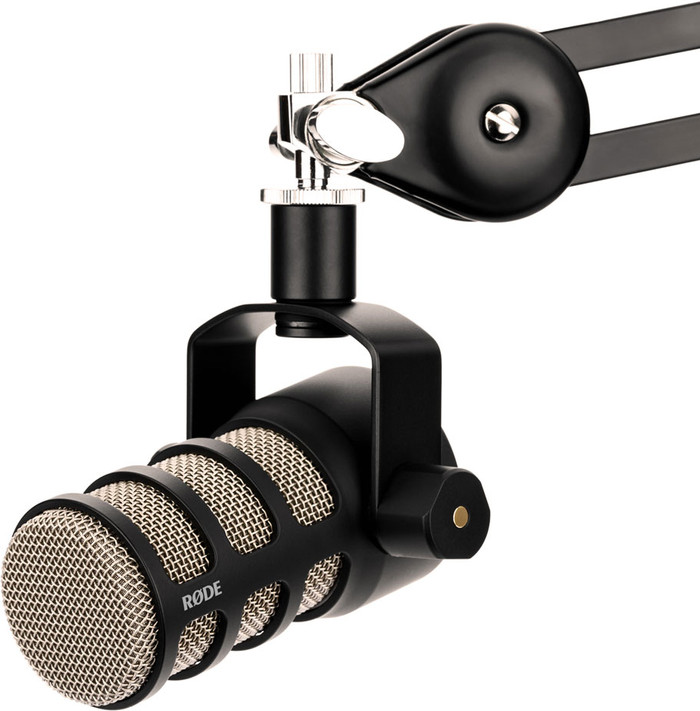 RØDE PodMic Black right side