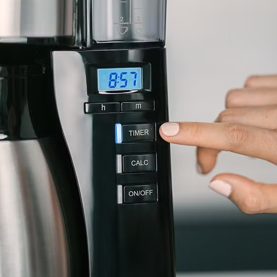 Melitta Look Therm Timer Zwart 1025-18 detail