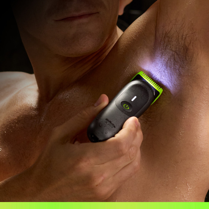 GilletteLabs i7 Body + Intimate product in gebruik