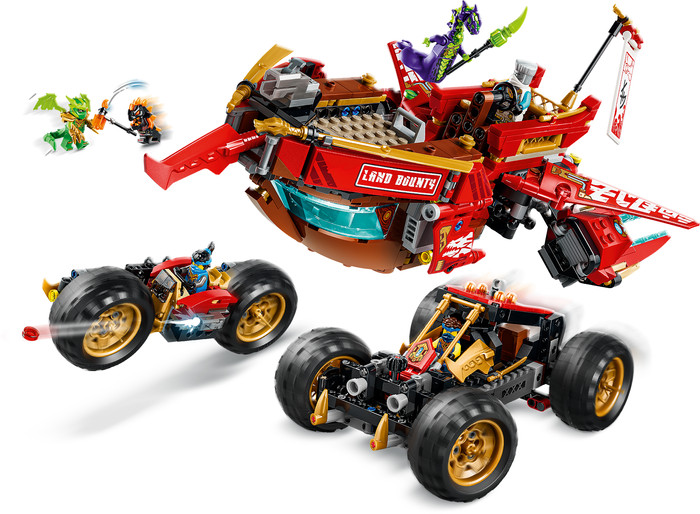 LEGO Ninjago Land-Bounty 71869 detail
