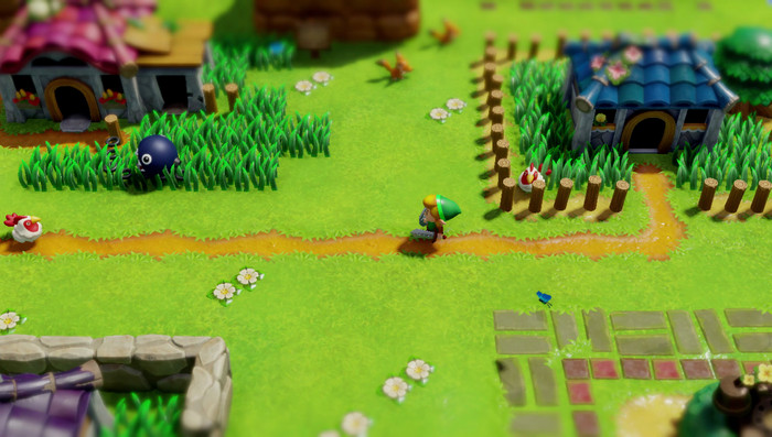 The Legend of Zelda: Link's Awakening Nintendo Switch product in use