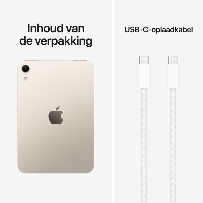 Apple iPad mini 8 (2026) 8,5 inch 512GB Wifi Sterrenlicht visual leverancier