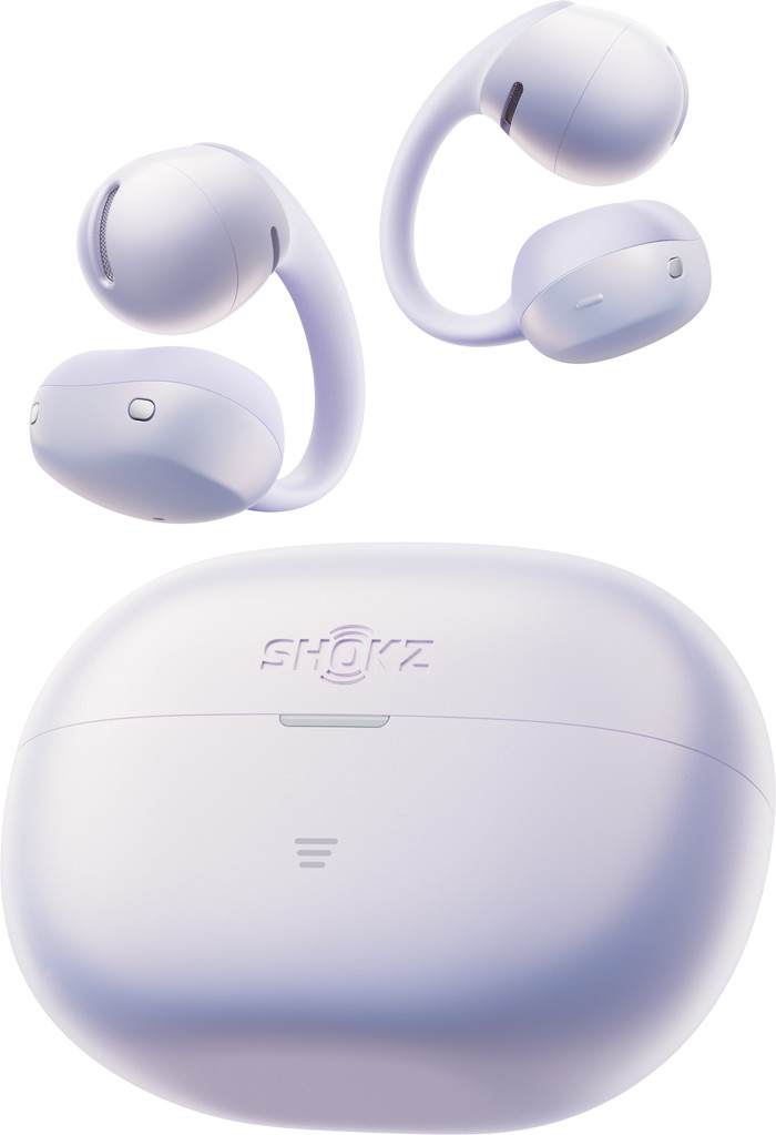 Shokz OpenDots Air Paars detail