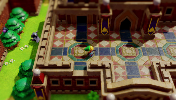 The Legend of Zelda: Link's Awakening Nintendo Switch product in use