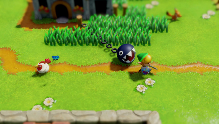 The Legend of Zelda: Link's Awakening Nintendo Switch product in use