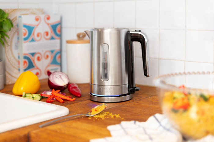 Russell Hobbs Compact Home Brushed product in use