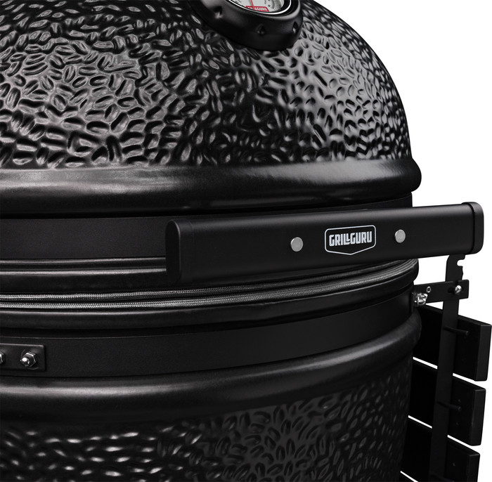 Grill Guru Prime Satin Black Medium detail