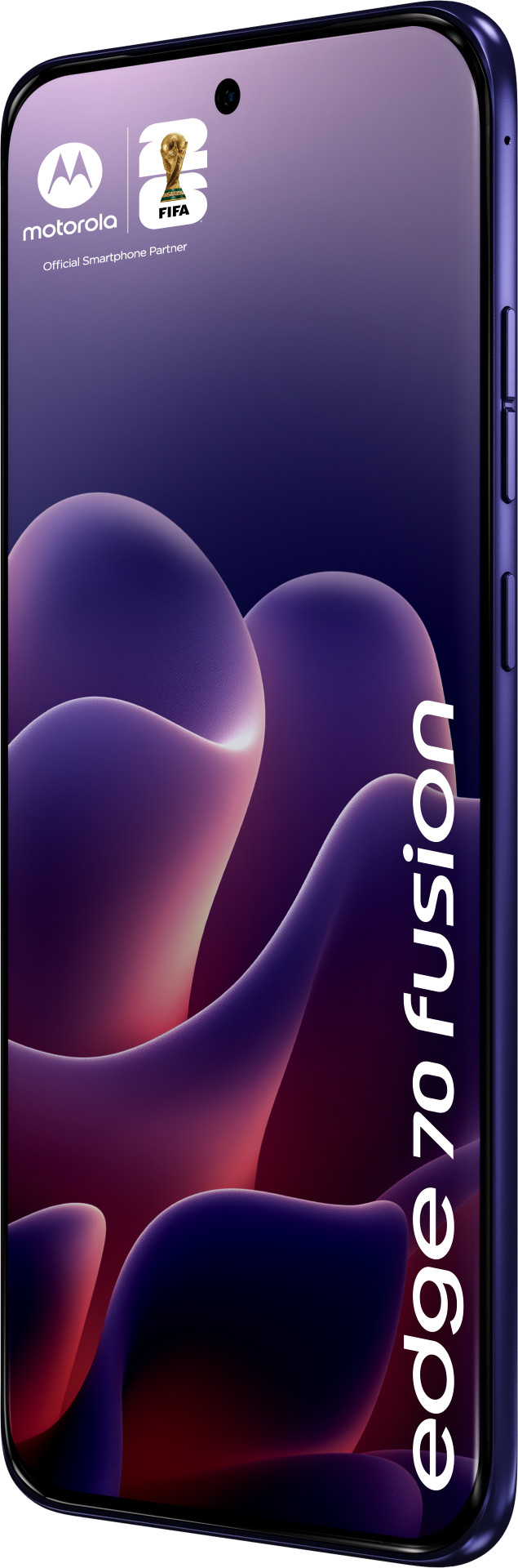 Motorola Edge 70 Fusion 256GB Purple 5G front