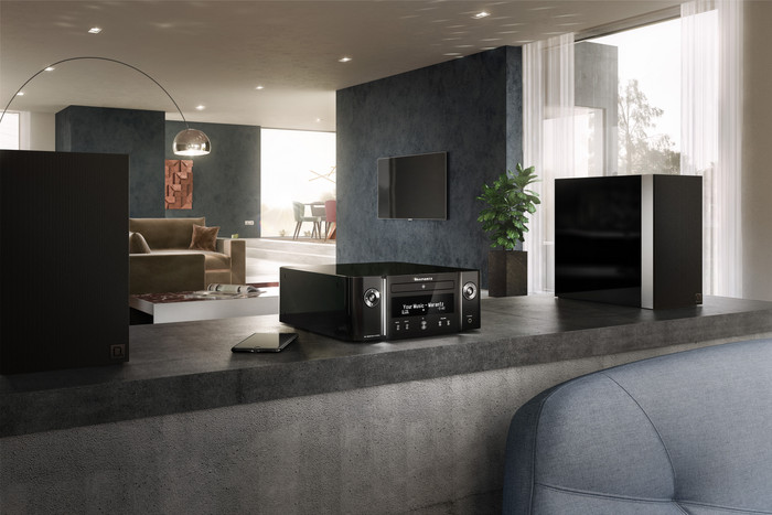 Marantz Melody X Zwart product in gebruik