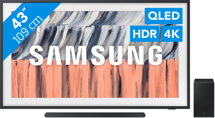 Samsung The Frame 43" (2026) + Samsung HW-S700D Zwart (2024) Main Image