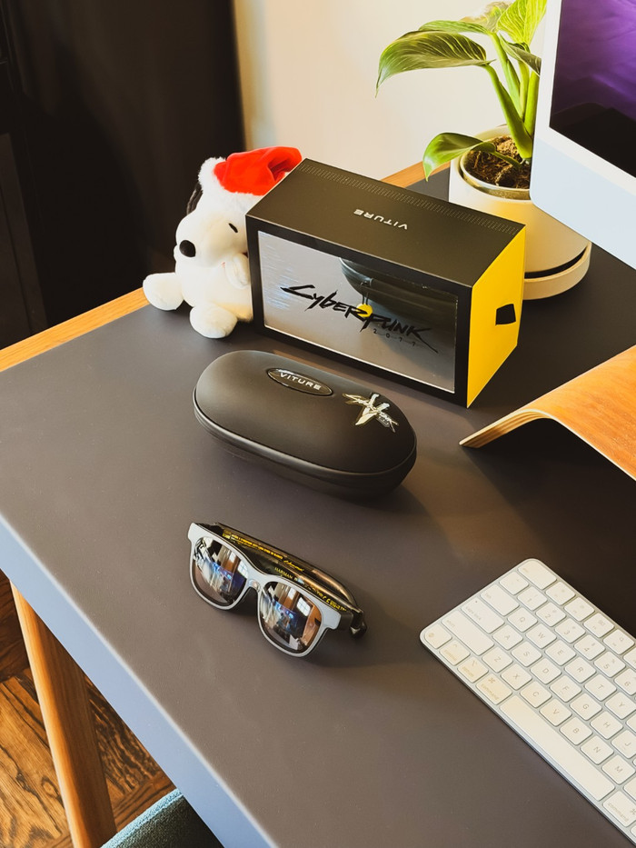 VITURE x Cyberpunk 2077 Luma Cyber XR bril visual leverancier