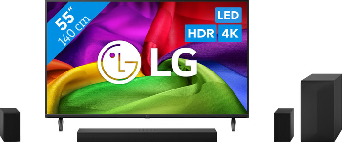 LG Led 55" NU800 (2026) + LG DS60TR Main Image