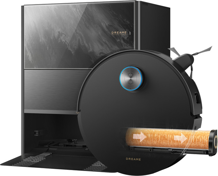 Dreame Aqua 20 Pro Ultra Roller X Complete Marble Black right side