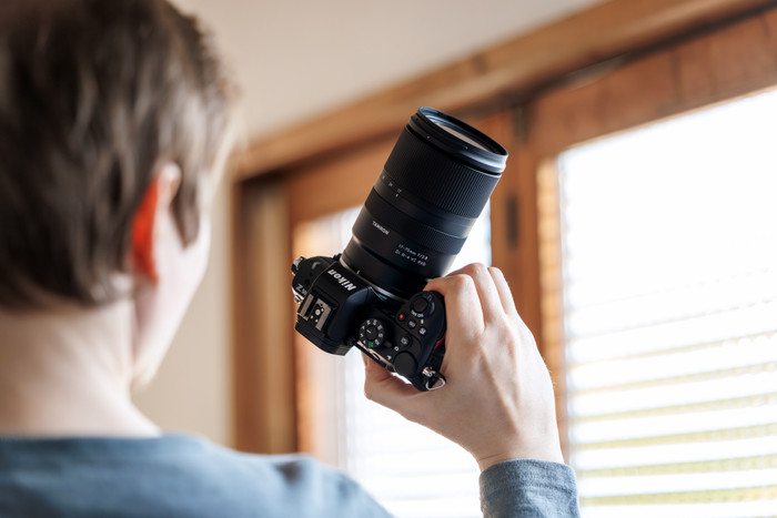 Tamron 17-70mm f/2.8 Di III-A VC RXD Nikon Z product in gebruik