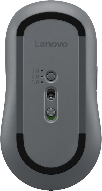 Lenovo Yoga Bluetooth Stille Muis Luna Grey onderkant