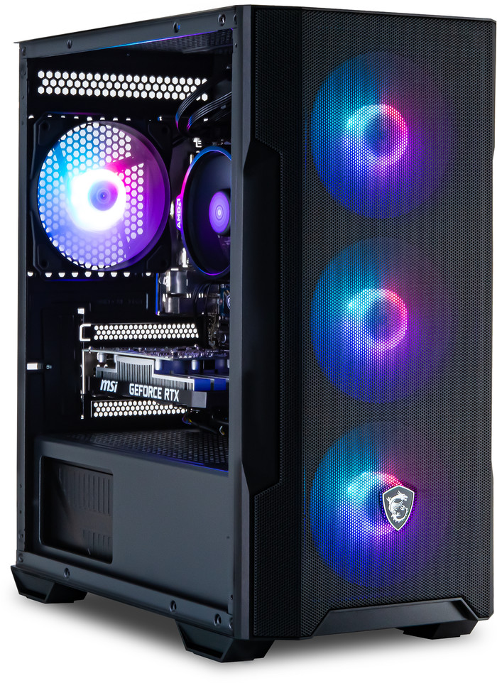 Cobalt x Powered by MSI - Tier 1 - RTX 3050 - Ryzen 5 5500 - 16GB - 500GB SSD binnenkant