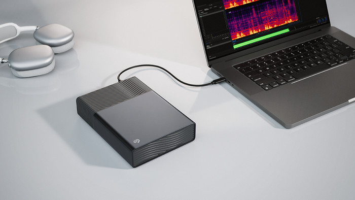 Seagate One Touch HDD 8TB product in gebruik
