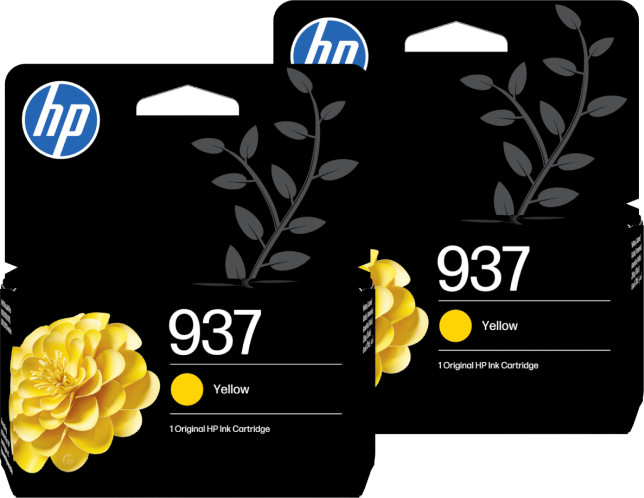 HP 937 Cartridge Yellow (2 units) Main Image