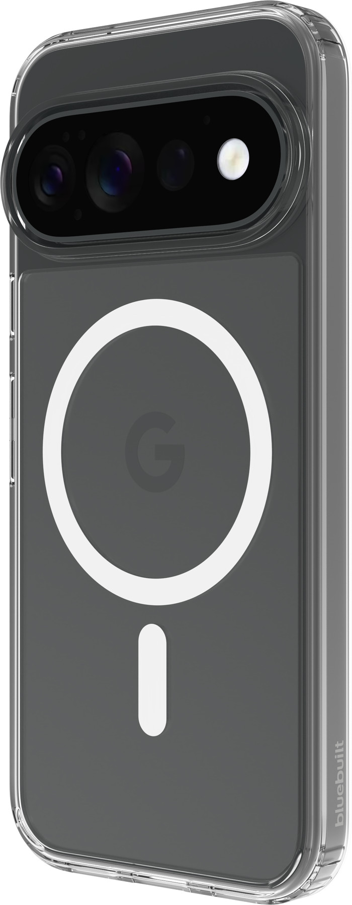 BlueBuilt Protective Back Cover met Magneet Google Pixel 11 Pro Transparant rechterkant