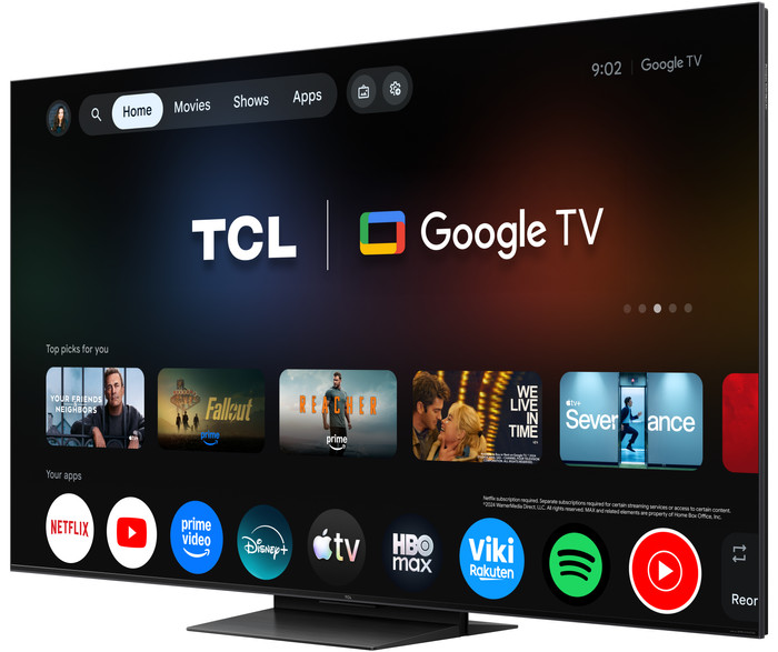 TCL SQD Mini-led 55" C89L (2026) voorkant