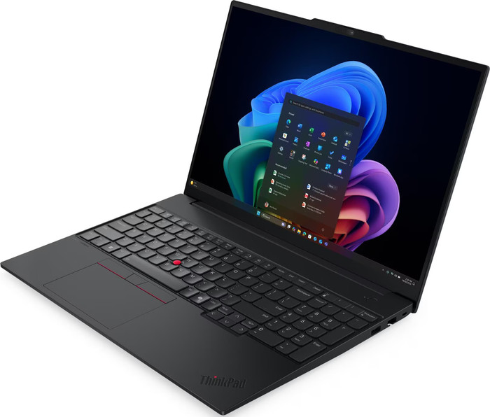 Lenovo ThinkPad E16 Gen 3 (Intel) Copilot+ PC - 22AY007PMH QWERTY rechterkant