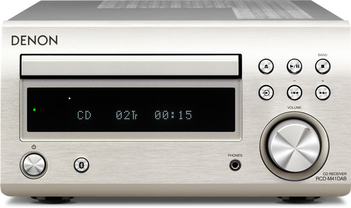 Denon D-M41DAB Bruin voorkant