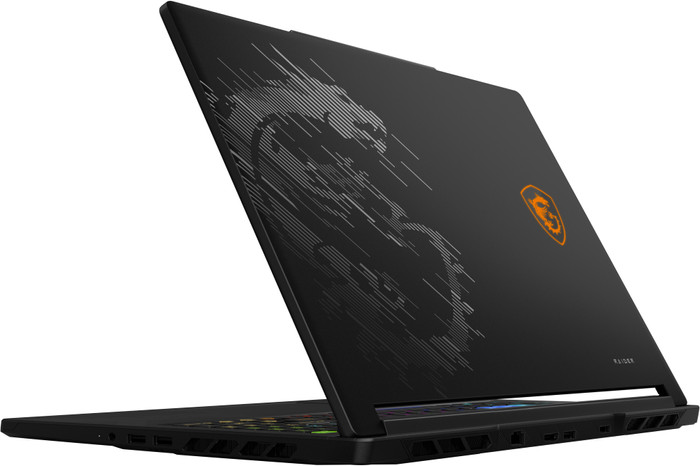 MSI Raider 16 OLED HX B2WH-041NL achterkant