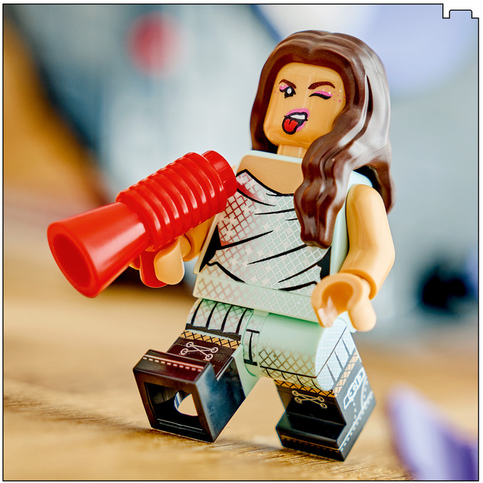 LEGO Editions Olivia Rodrigo's Vinylplaat 43028 detail