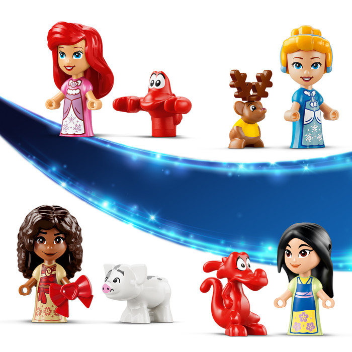 LEGO Disney Adventskalender 2026 43298 product in gebruik