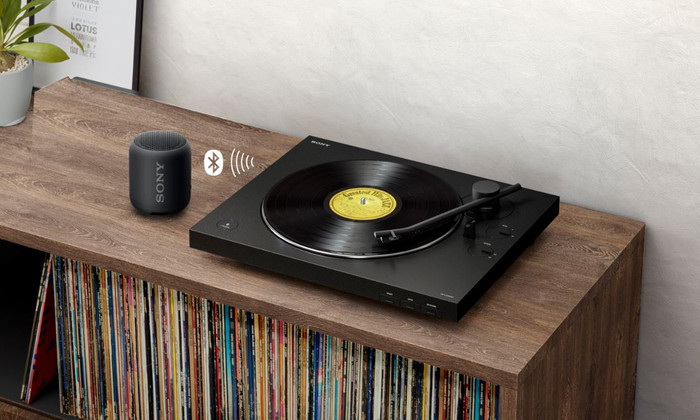 Sony PS-LX310BT product in gebruik