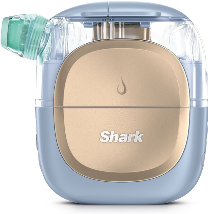 Shark FacialPro Glow + DePuffi FH320EU Blauw voorkant