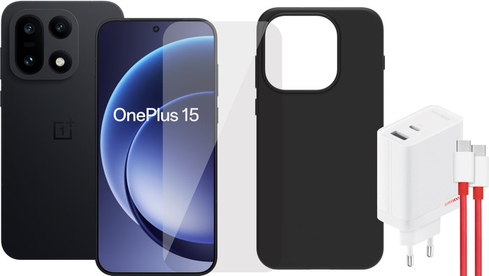OnePlus 15 512GB Zwart 5G + Compleet Accessoirepakket Main Image