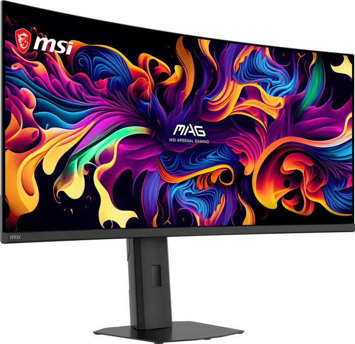 MSI MAG 341CQP QD-OLED X28 voorkant