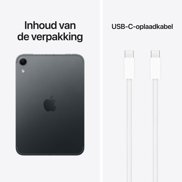 Apple iPad mini 8 (2026) 8,5 inch 512GB Wifi + 5G Middernacht visual leverancier