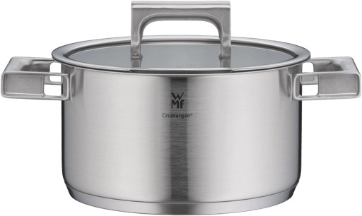WMF Ultimate Cool Pannenset 5-delig + glazen deksel voorkant