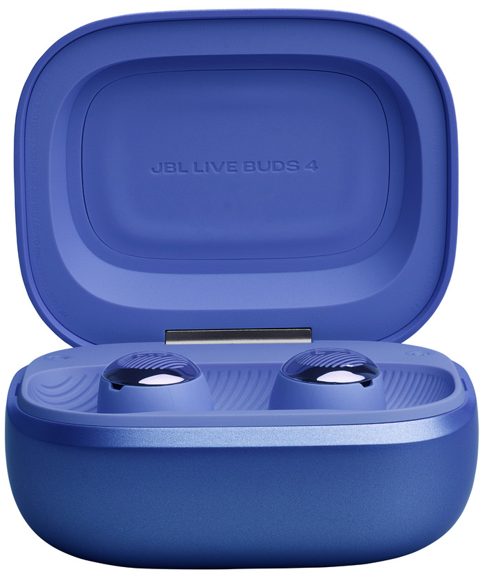 JBL Live Buds 4 Blauw voorkant