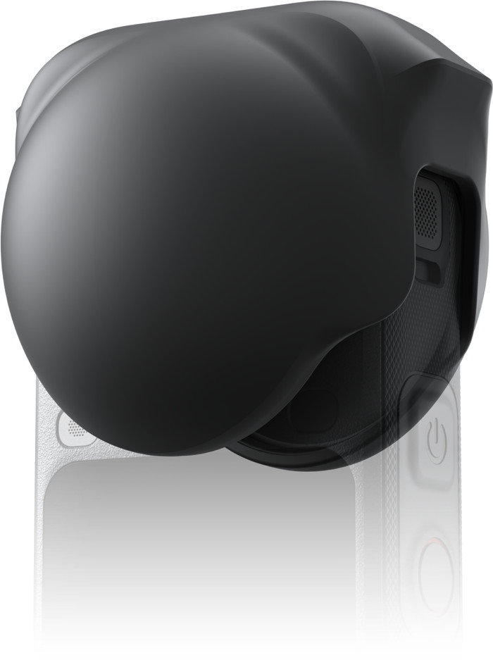 Insta360 X6 Lens Cap Zwart product in gebruik