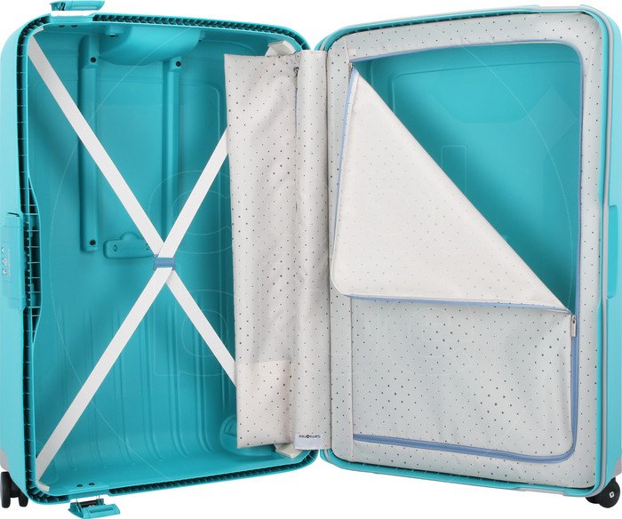 Samsonite S'Cure Spinner 81 cm Aqua Blue null