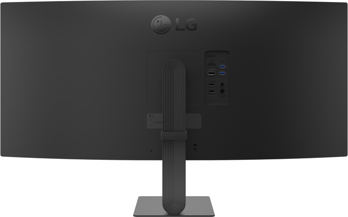 LG UltraWide 34U64XB-B Curved achterkant