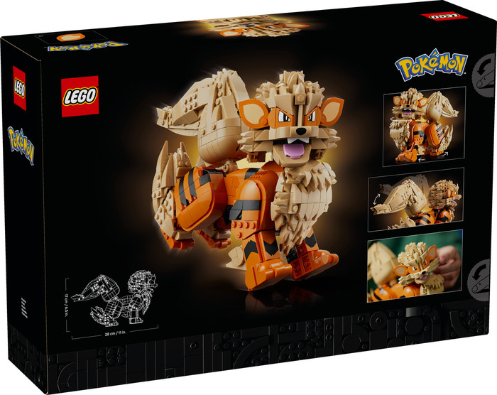 LEGO Pokémon Arcanine 72160 verpakking
