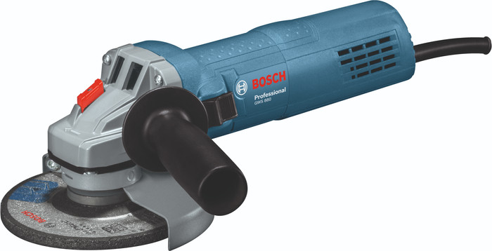 Bosch Professional GWS 880 + 2x diamantschijf null