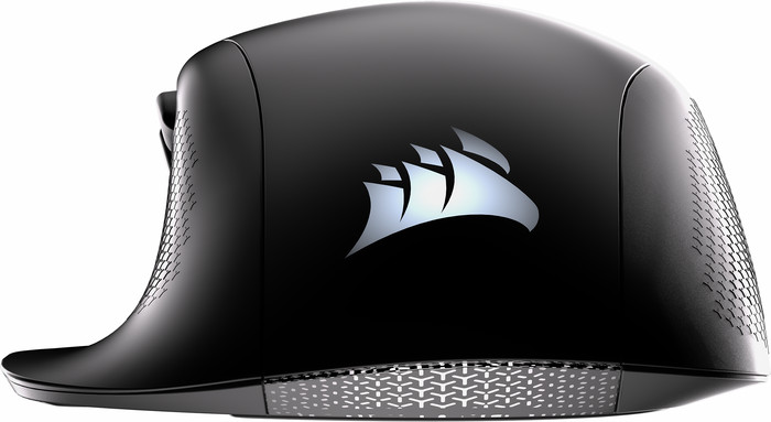 Corsair Nightsword V2 Stream Deck Draadloze Gaming Muis Zwart achterkant