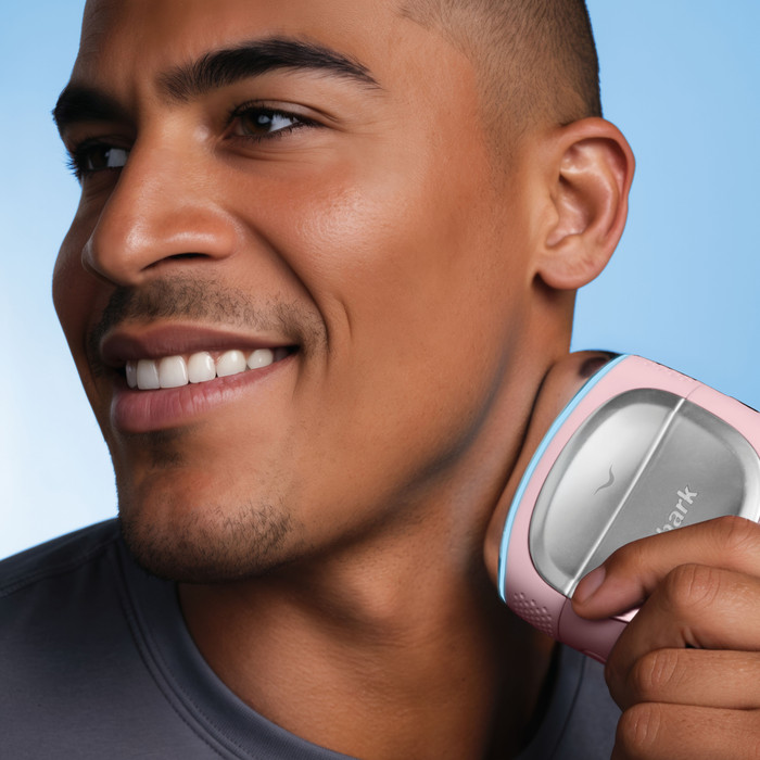Shark DePuffi Instant Hot & Cold FH220EUPK Roze product in gebruik